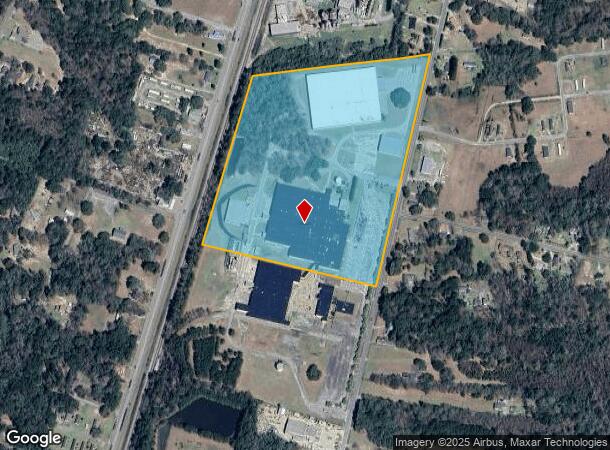 1457 Eastland Ave, Kingstree, SC Parcel Map