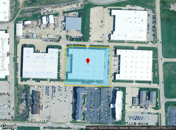 1201 Continental Pl Ne, Cedar Rapids, IA Parcel Map