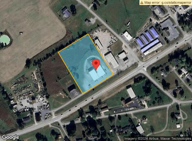  1800 Greensburg Rd, Campbellsville, KY Parcel Map