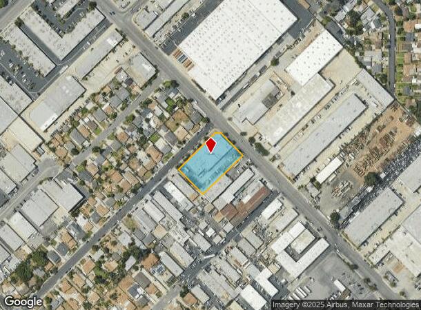  11104 Rush St, South El Monte, CA Parcel Map