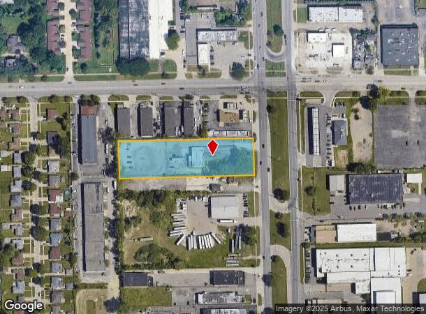  24895 Mound Rd, Warren, MI Parcel Map