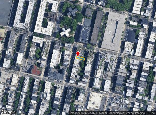  725 Adams St, Hoboken, NJ Parcel Map