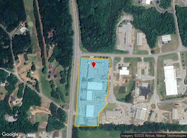  28 Industrial Blvd, Cleveland, GA Parcel Map