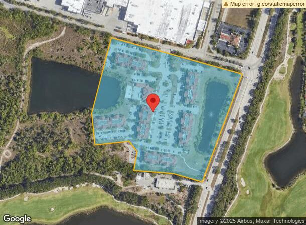  17095 College Club Loop, Fort Myers, FL Parcel Map