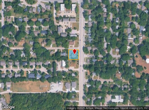 1203 Iowa St, Lawrence, KS Parcel Map