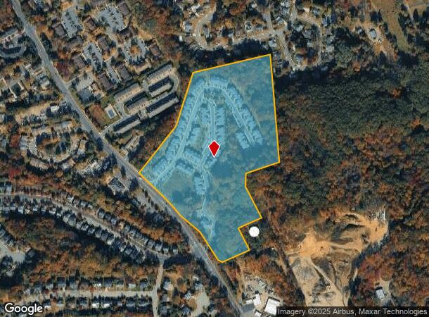 1001 Whispering Way, Matawan, NJ Parcel Map