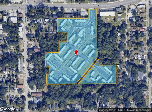  2150 Emerson St, Jacksonville, FL Parcel Map