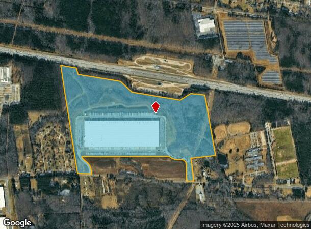  5511 W Ten Rd, Mebane, NC Parcel Map