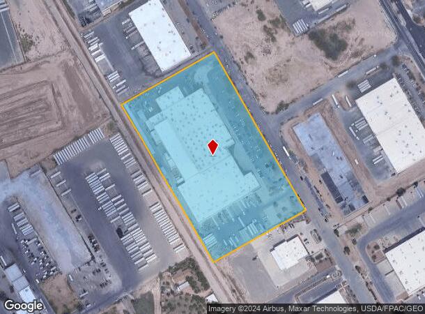  9541 Plaza Cir, El Paso, TX Parcel Map