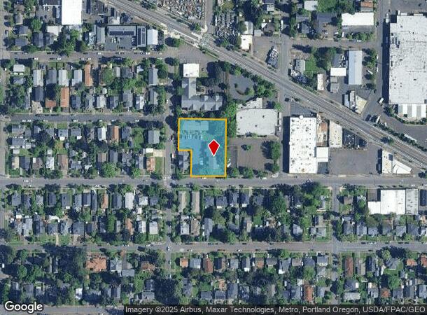  7709 Se Harold St, Portland, OR Parcel Map