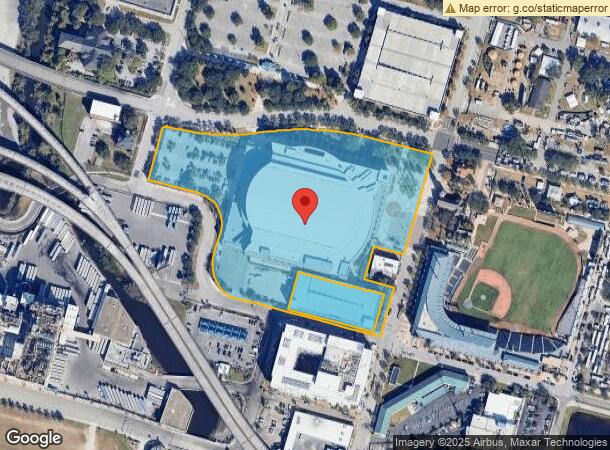  300 A Philip Randolph Blvd, Jacksonville, FL Parcel Map