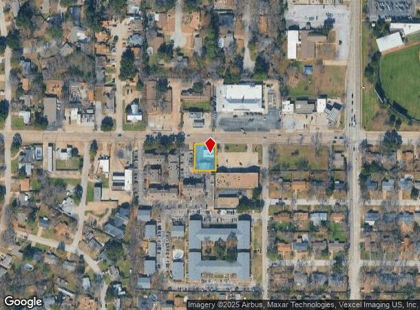 1714 W Park Row Dr, Arlington, TX Parcel Map