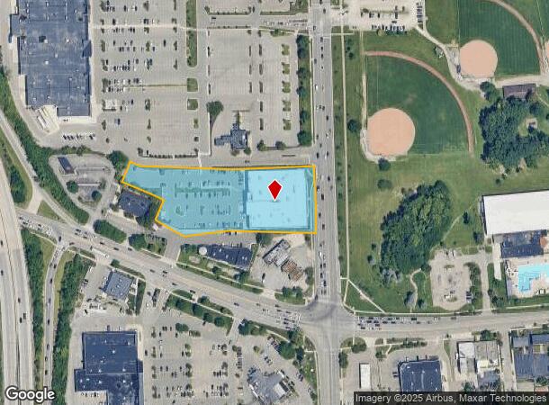 155 N Maple Rd, Ann Arbor, MI Parcel Map