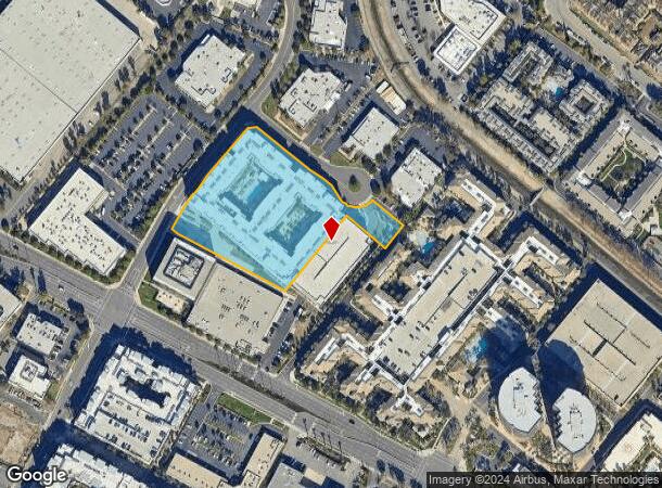  17770 Cartwright Rd, Irvine, CA Parcel Map