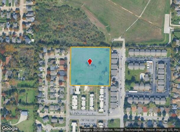 Fallmeadow St, Denton, TX Parcel Map