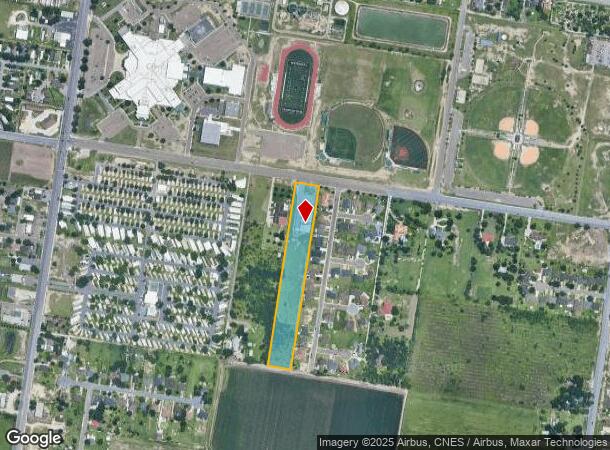807 E Ridge Rd, Pharr, TX Parcel Map