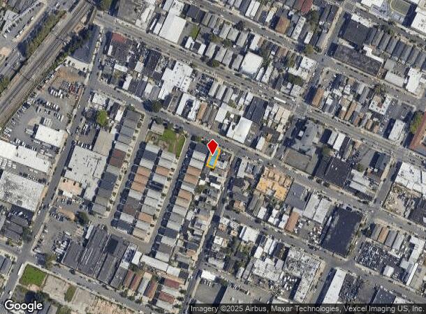  172 Thomas St, Newark, NJ Parcel Map