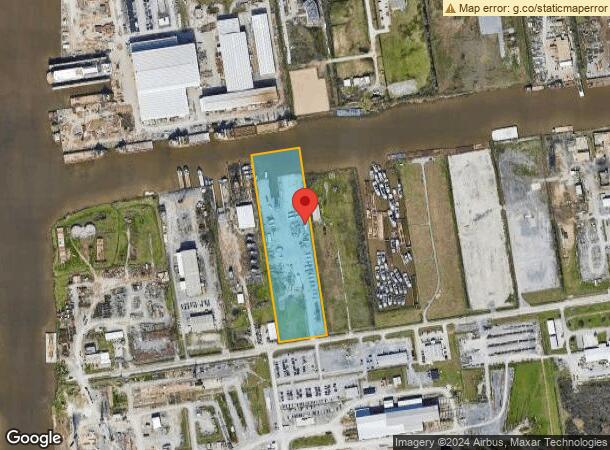  618 Thompson Rd, Houma, LA Parcel Map