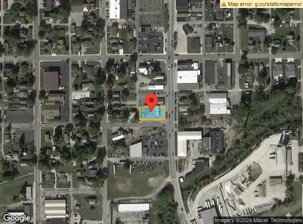  314 S Main St, Columbia City, IN Parcel Map