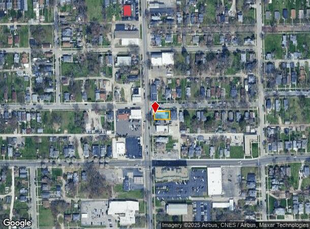  2201 Fairfield Ave, Fort Wayne, IN Parcel Map