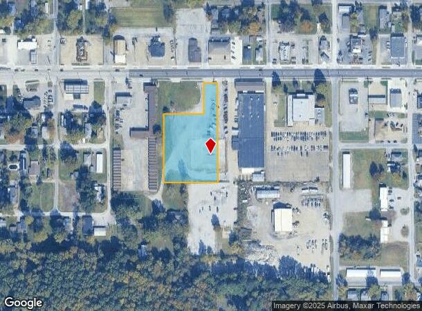  1001 E Main St, West Frankfort, IL Parcel Map