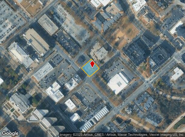 207 N Myers St, Charlotte, NC Parcel Map