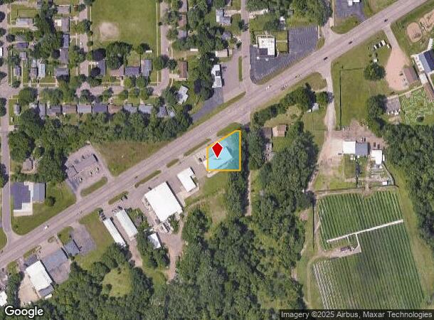  1550 Columbia Ave E, Battle Creek, MI Parcel Map