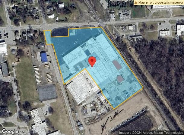  55 E Sanborn Ave, Croswell, MI Parcel Map