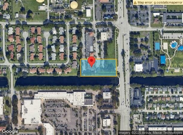  6001 N University Dr, Tamarac, FL Parcel Map