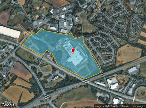 2195 N Reading Rd, Denver, PA Parcel Map