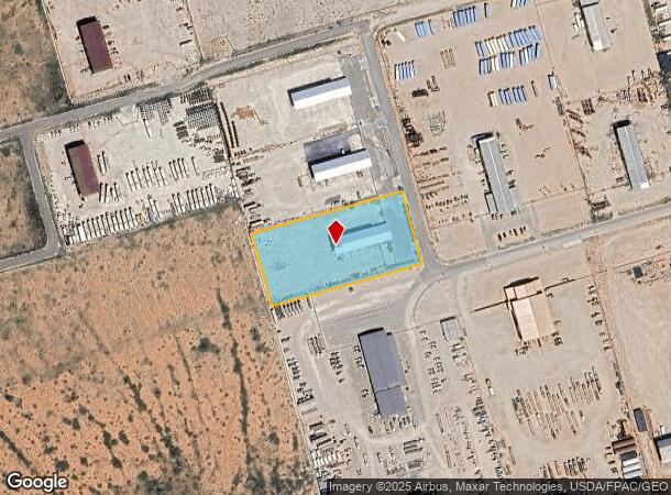  3818 County Road 1239 Ln S, Midland, TX Parcel Map