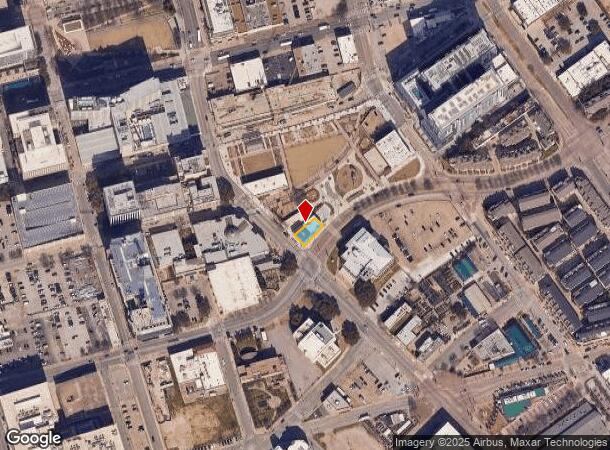  412 S Harwood St, Dallas, TX Parcel Map