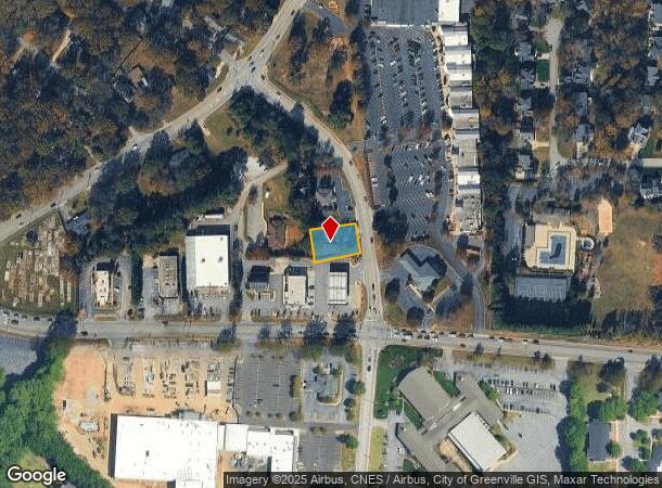  2409 Hudson Rd, Greer, SC Parcel Map