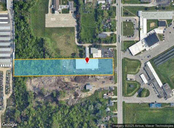 3431 N Jennings Rd, Flint, MI Parcel Map