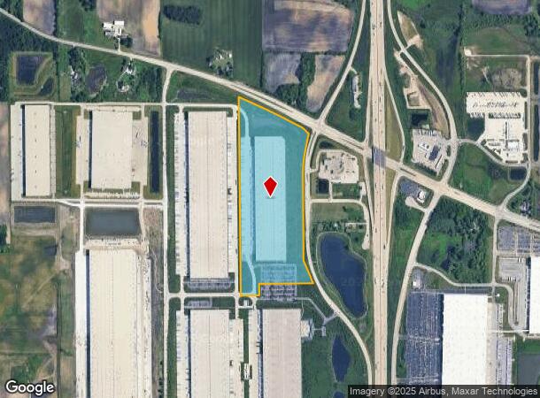 12354 Uline Way, Kenosha, WI Parcel Map