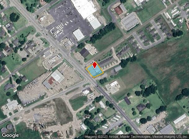  650 Rees St, Breaux Bridge, LA Parcel Map