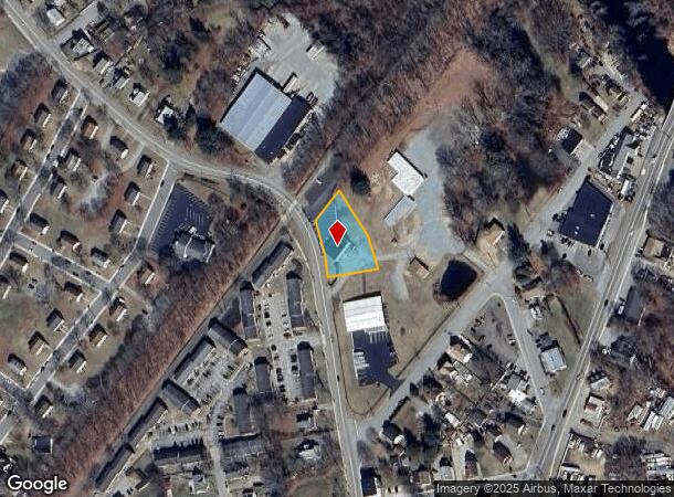  117 Ash St, Willimantic, CT Parcel Map