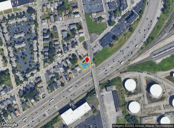 1095 Eddy St, Providence, RI Parcel Map