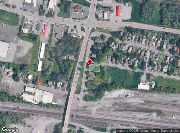 111 Geneva St, Lyons, NY Parcel Map