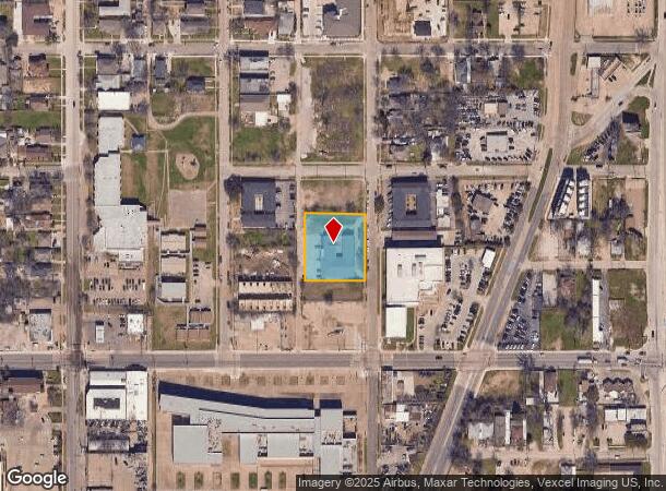  321 N Ewing Ave, Dallas, TX Parcel Map