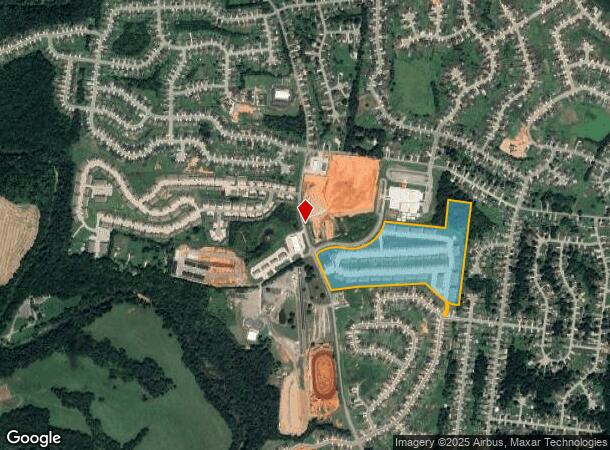 1605 Needmore Rd, Clarksville, TN Parcel Map