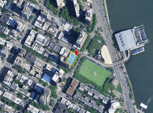  1737 York Ave, New York, NY Parcel Map