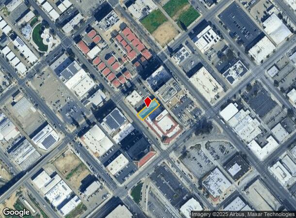  1440 Fulton St, Fresno, CA Parcel Map