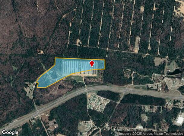 1101 Pope St, Talladega, AL Parcel Map