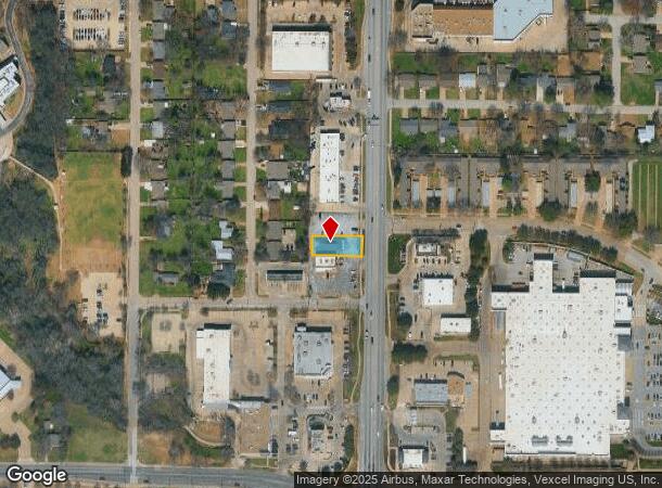  1106 N Collins St, Arlington, TX Parcel Map