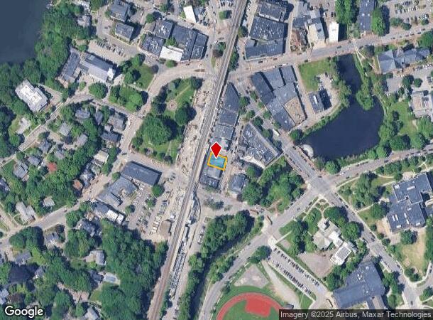  27 Thompson St, Winchester, MA Parcel Map
