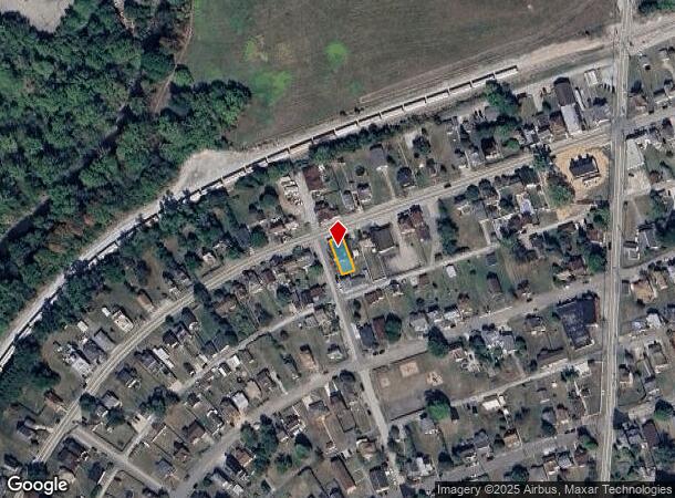  208 Latimer Ave, Strabane, PA Parcel Map
