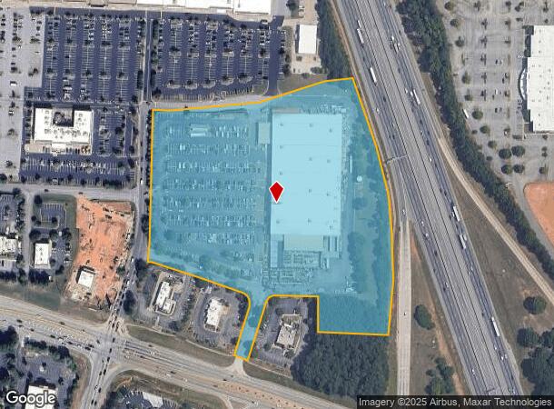 1750 Jonesboro Rd, Mcdonough, GA Parcel Map