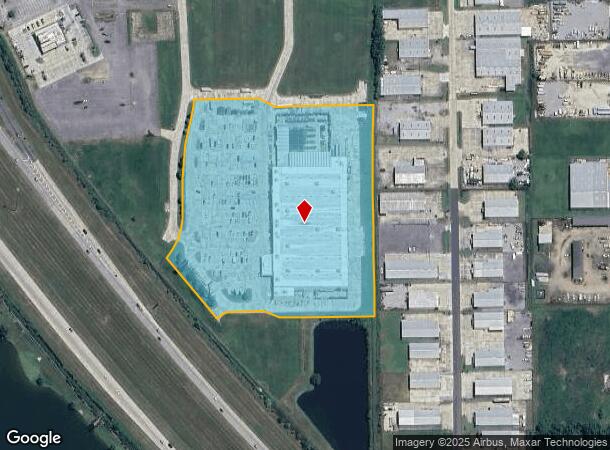  270 S Cajun Ave, Gonzales, LA Parcel Map