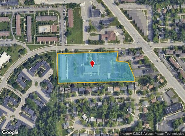 1915 Pauline Blvd, Ann Arbor, MI Parcel Map